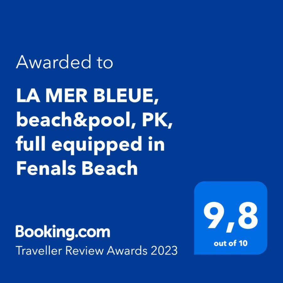 Seahomes Vacations, La Mer Bleue, Beach&Pool, Pk, Full Equipped In Fenals Beach 료렛 드 마르 외부 사진